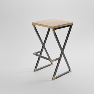 Tabouret Personnalisable - Numéro 7